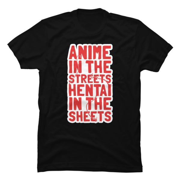 anime in the streets shirt